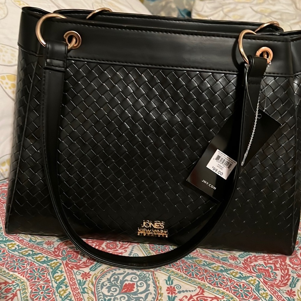 New Womens Jones New York black bag
